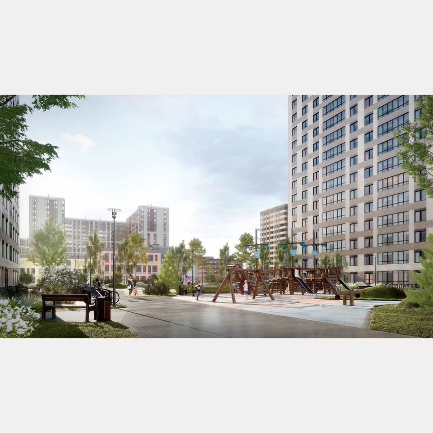 Квартира-студия, 28,7 м², 3/16 эт.