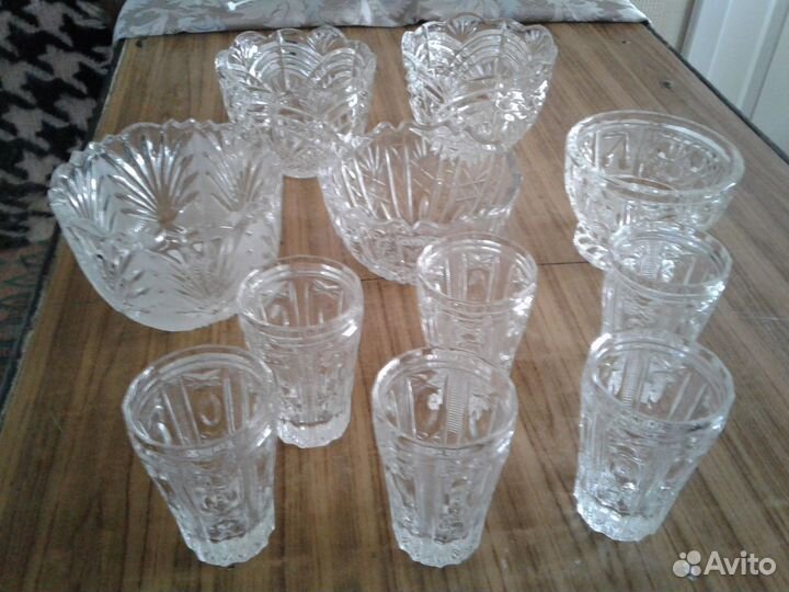 Ваза хрустальная