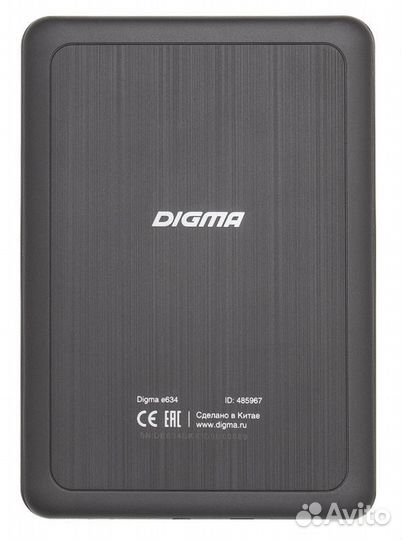Электронная книга Digma e634