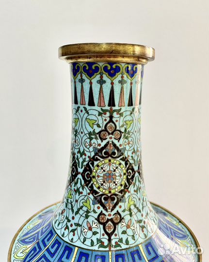Ваза клуазоне Китай 1910-20 гг