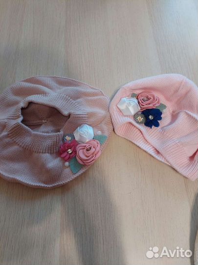 Шапка для девочки новая