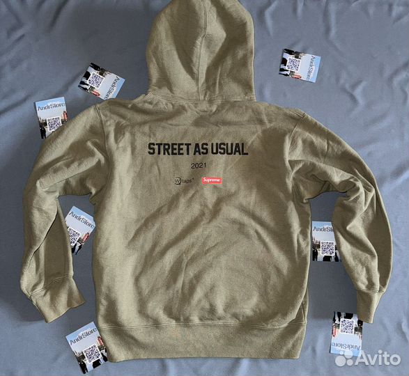 Толстовка / Кофта Supreme x Wtaps оригинал