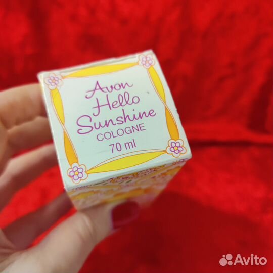 Туалетная вода колонь Avon Hello Sunshine винтаж