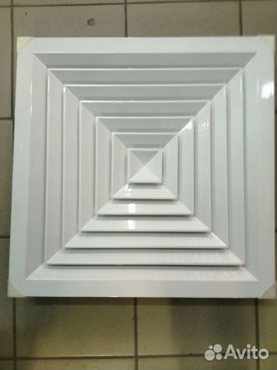 Решетка потолочной установки 600х600 Alum