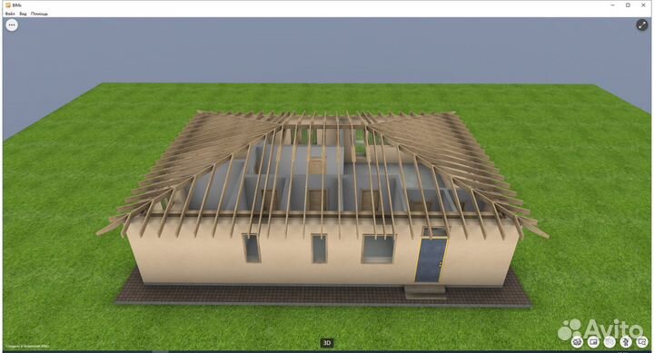 Проект одноэтажного дома 100 кв.м