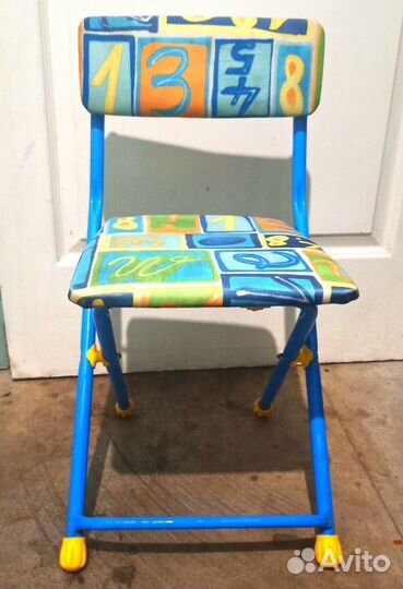 Детские стол и стул складные Азбука