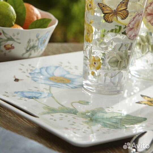 Подносы Lenox Бабочки на лугу Butterfly Meadow
