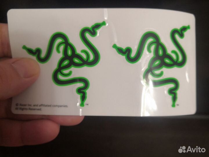Оригинальные наклейки Razer