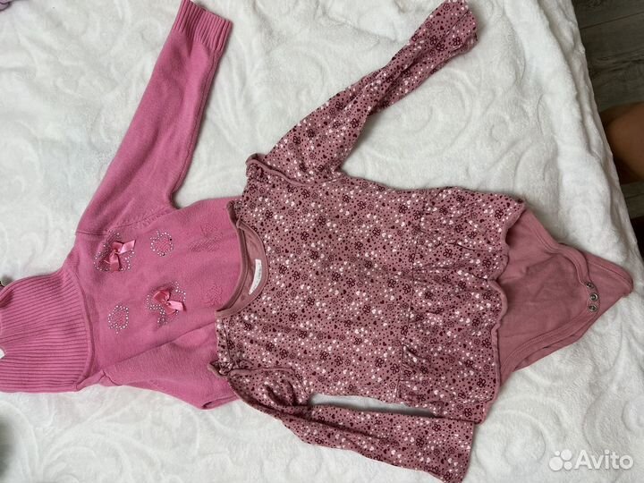 Пакет вещей на девочку 86/92(zara, crockid и др.)