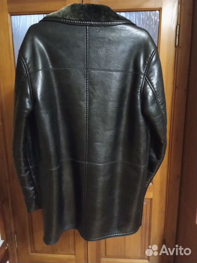 Дубленка мужская экокожа
