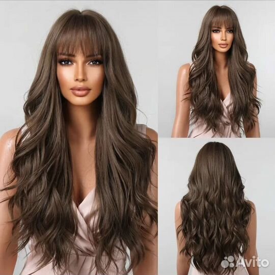 Парик длинный парик русый