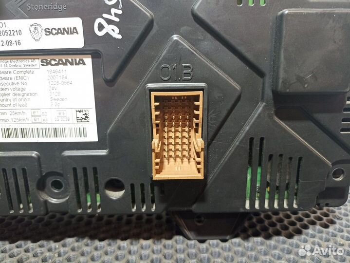 Панель приборов Scania 5-series