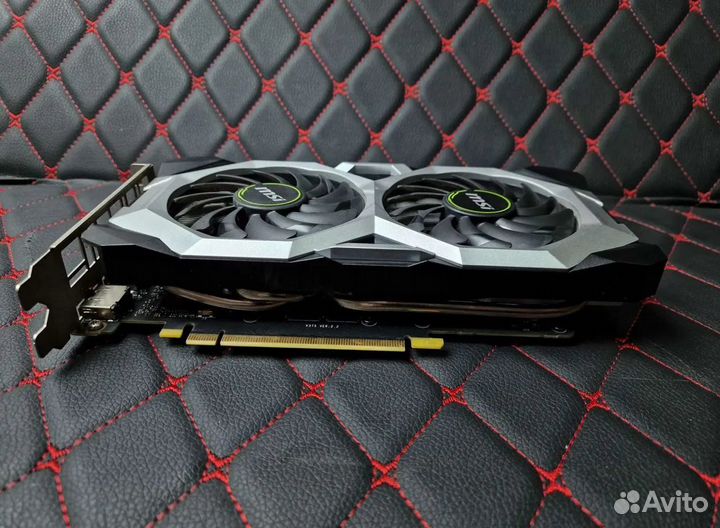 Почти новая MSI GeForce GTX 1660 super 6gb DDR-6