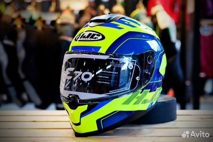Мотошлем HJC C70 koro MC3H