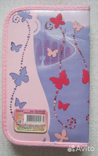Пенал школьный для девочки новый