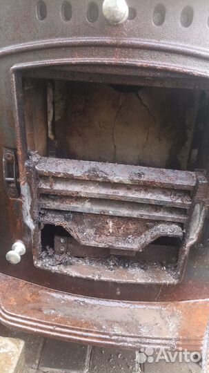 Чугунная печь камин бу