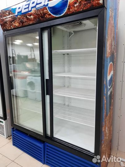 Холодильная витрина Б/У двухдверный