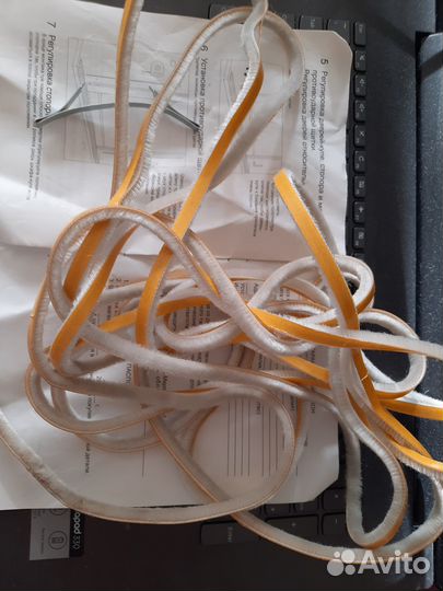 Щётка уплотнительная для шкафа- купе, шлегель