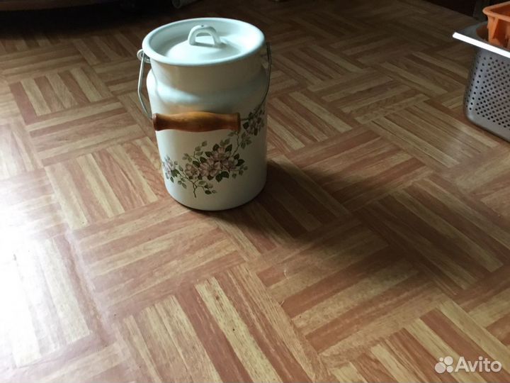 Бидон эмалированный СССР