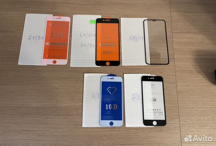 Защитно стекло на айфон