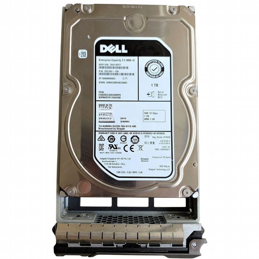 [H0R8N] Жесткий Диск Dell 1tb Sas 3,5" Hdd H0r8n