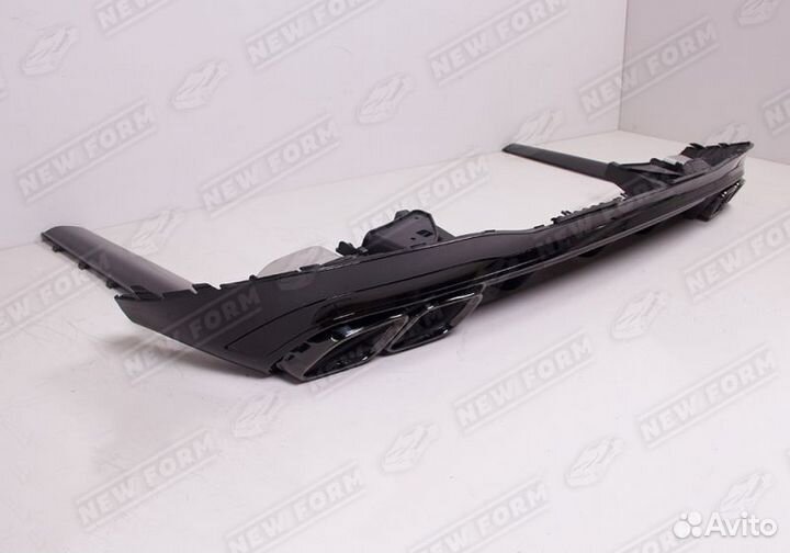 Диффузор с насадками 63 AMG Mercedes S223