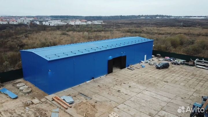 Теплый ангар под ключ