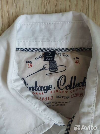 Рубашка на мальчика 116-122 размер