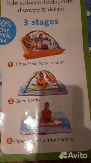 Развивающий коврик музыкальный Tiny Love