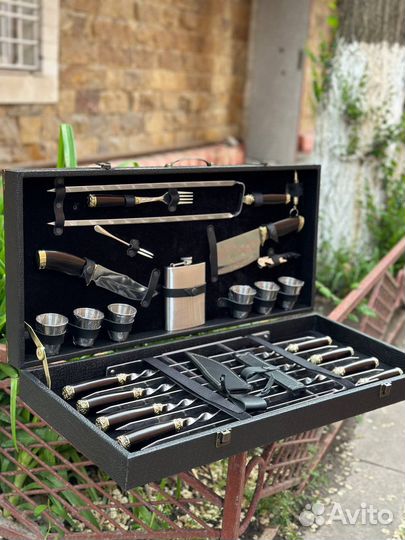 Шашлычный набор Люкс