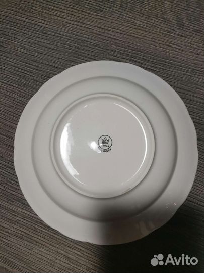 Фарфоровые тарелки kahla rose гдр