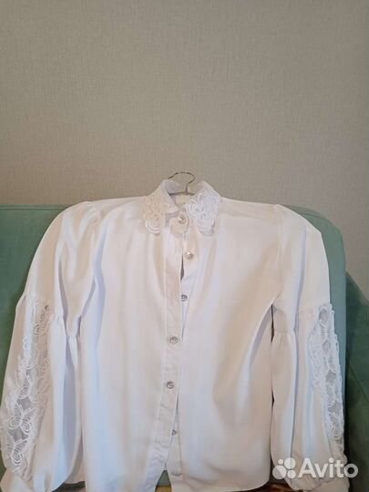 Блузка школьная 134 140