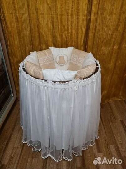 Комплект для овальной и круглой кроватки