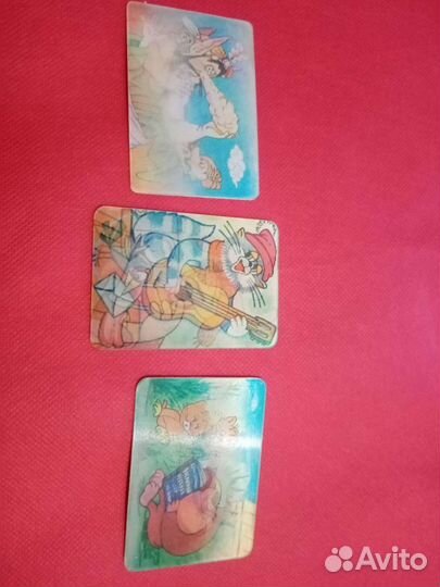 Стерео открытки 1988 гг