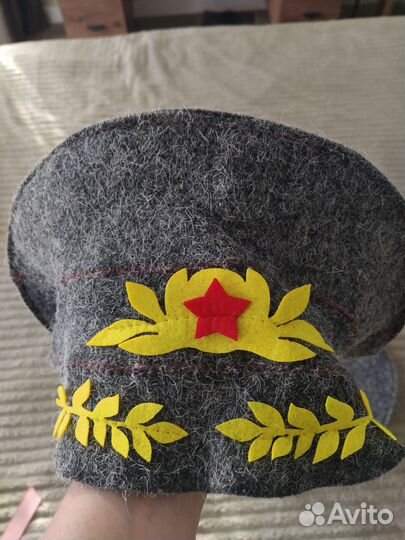 Банная шапка новая