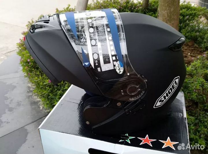 Мото Шлем shoei Модуляр мотошлем shoei шои Мат