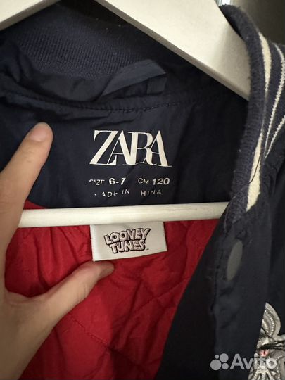 Бомбер на мальчика zara