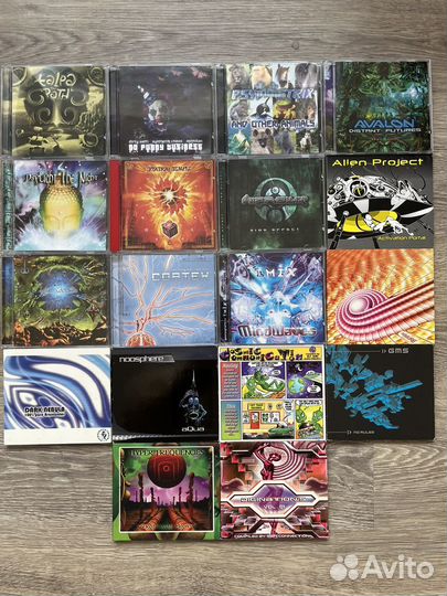 Коллекция CD PSY trance GOA trance