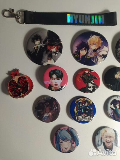 Значки аниме