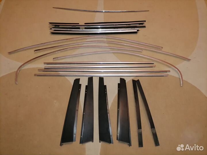 Молдинги окон BMW e39