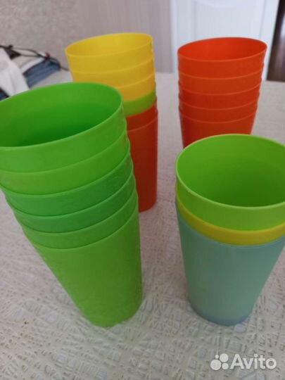 Стаканы пластиковые