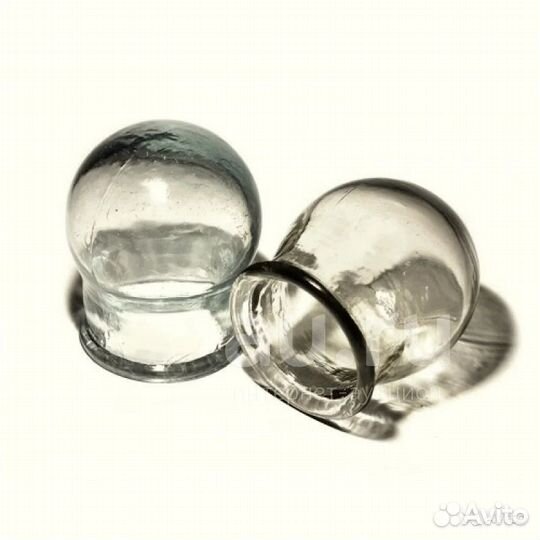 Банки медицинские стеклянные на спину, СССР