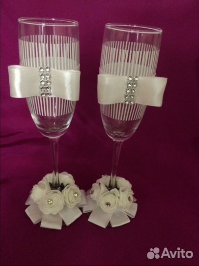 Свадебные бокалы