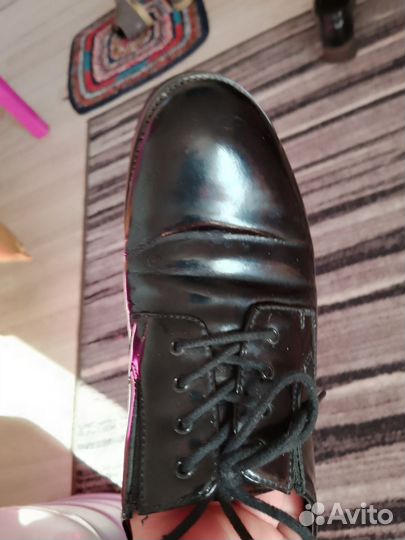 Ботинки кожа