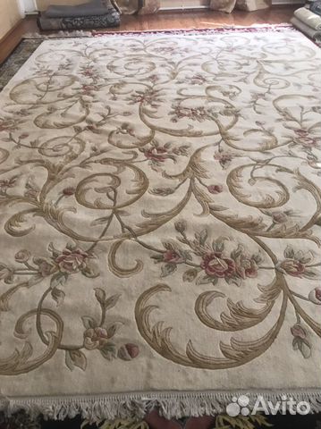 Ковер шерстяной ручной работы 3/4 толстий