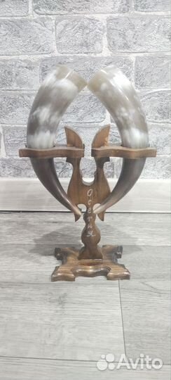 Рога сувенирные для вина из Владикавказа(не исп.)
