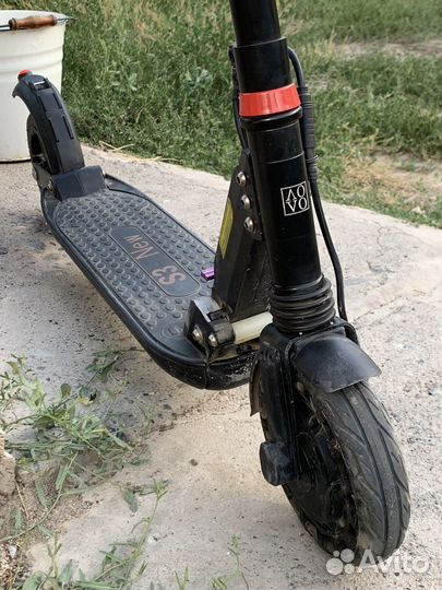 Почти новый электросамокат aovo s3 new