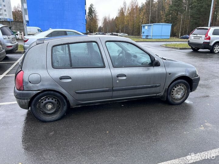 Renault Clio 1.1 МТ, 2000, 222 222 км