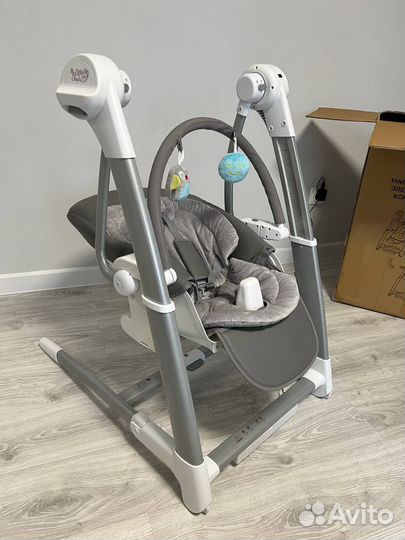 Детская качель + стульчик + бустер