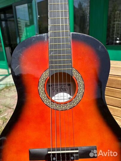 Классическая гитара Fabio оранжевая
